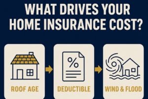 What drives your home insurance cost in Corpus Christi: roof age, deductible, and wind and flood coverage